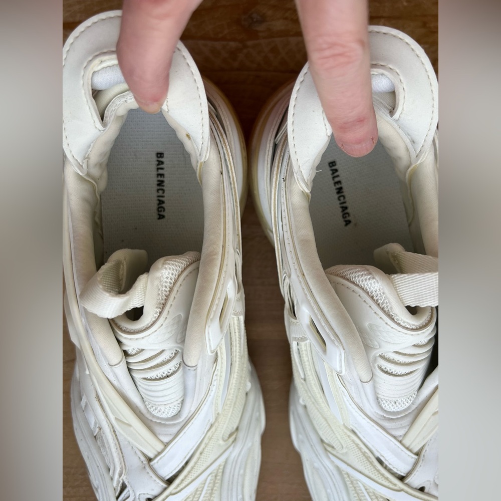 Balenciaga Women's Tyrex Low Top Sneakers in White Size 36 - Picture 11 of 12